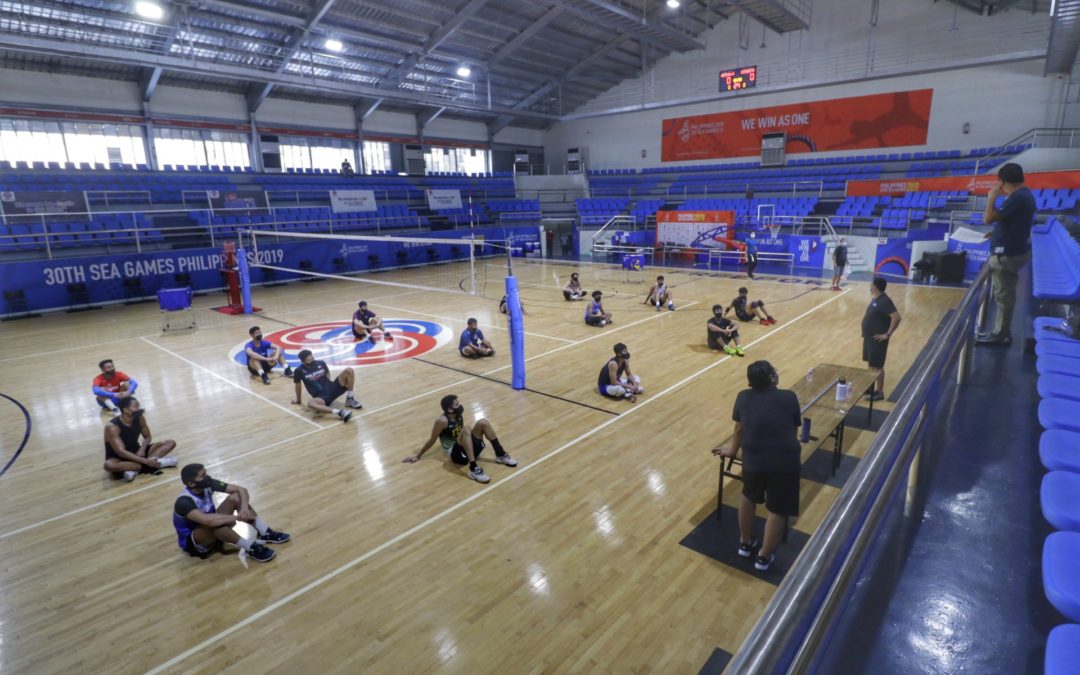 Volleyball, beach volleyball  tryouts get going in Subic