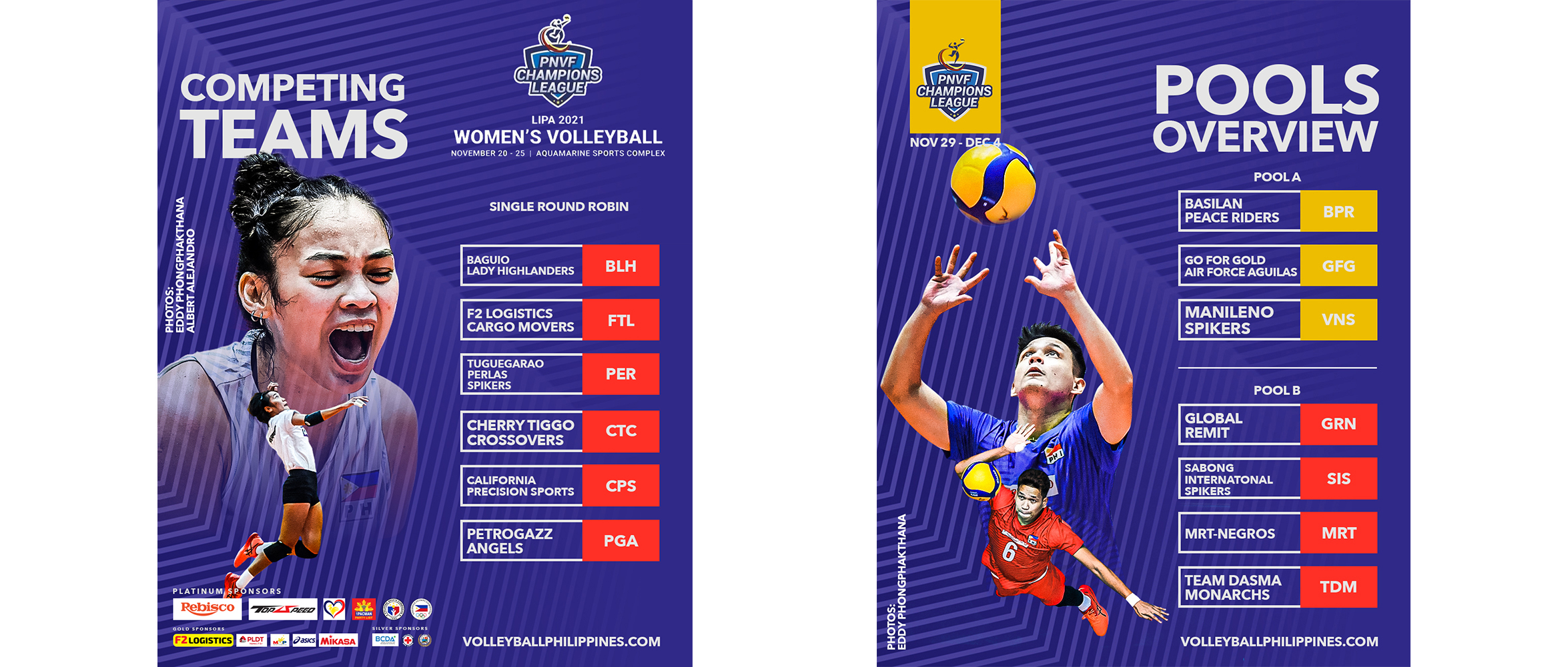 PNVF Champions League 2021 Volleyball Philippines