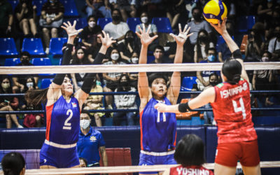 Japanese volleybelles beat Filipinas