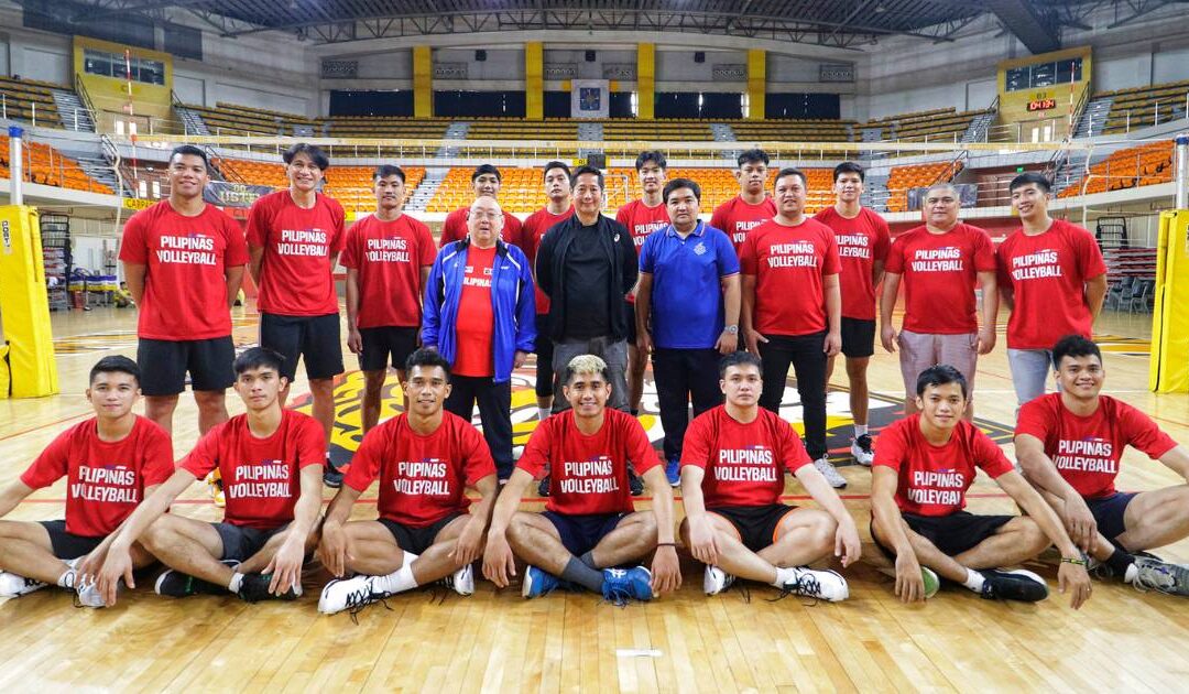 PNVF names men’s pool members ahead of training camp in Chinese-Taipei