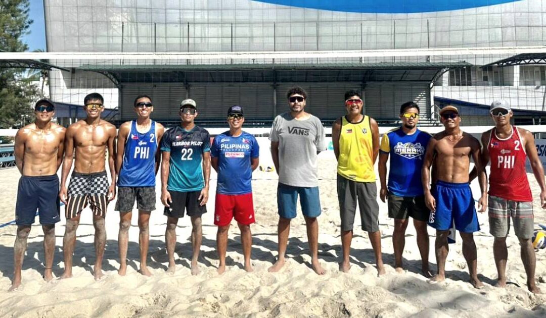 Brazilian coach handles PHL beach volleyball teams