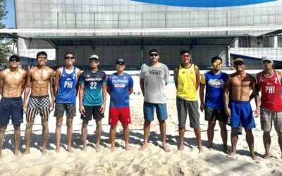 Brazilian coach handles PHL beach volleyball teams