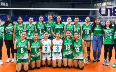 De La Salle-Lipa sweeps weekend matches in PNVF U-18