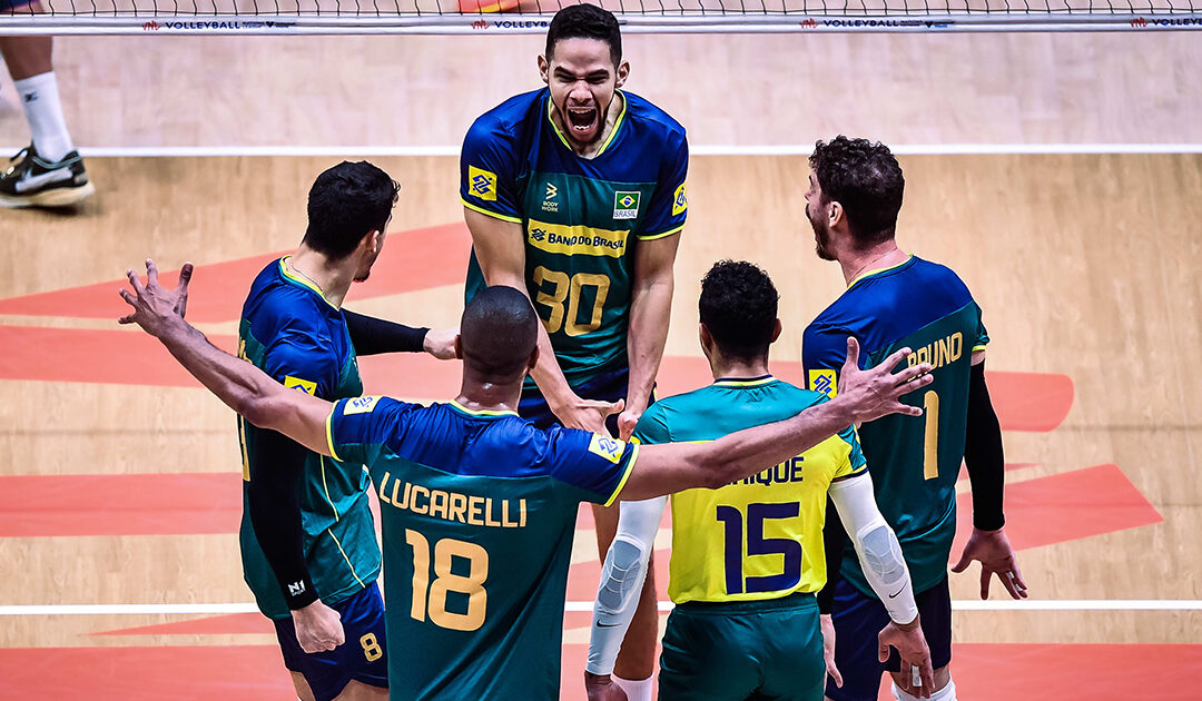 Brazil back winning via straight-set conquest of The Netherlands