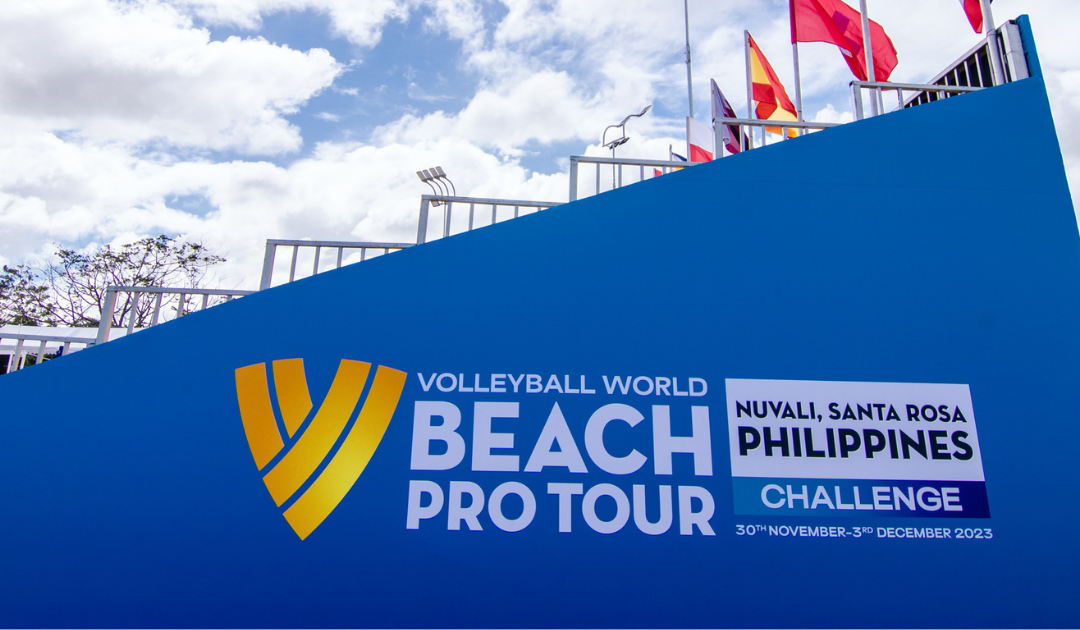 Teams arrive for PNVF’s World Beach Pro Tour Challenge in Nuvali