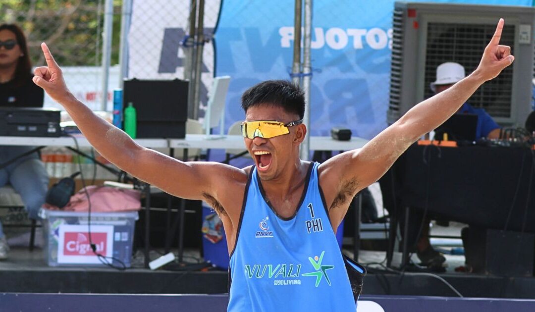 3 PHL pairs score opening-day wins in Smart AVC-Nuvali beach volley open